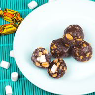 Рецепт Конфет Сникерс с маршмеллоу