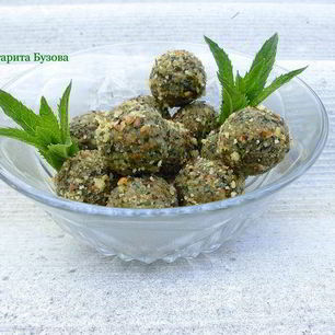 Рецепт Конфет со щавелем и мятой