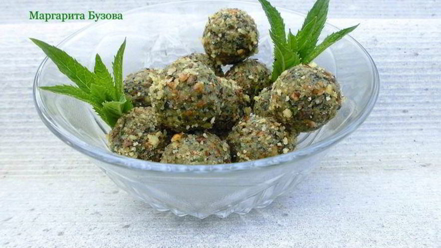 Рецепт конфет со щавелем и мятой