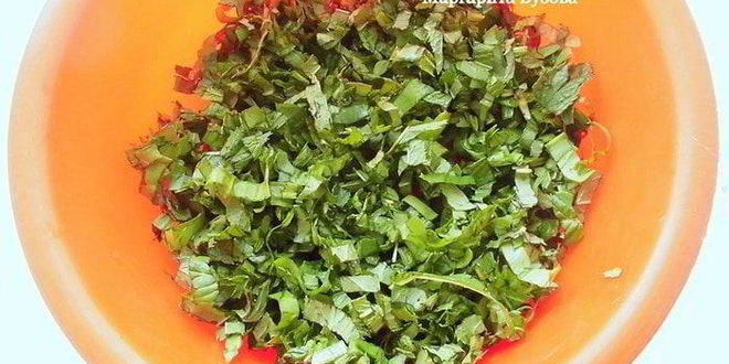 Рецепт конфет со щавелем и мятой