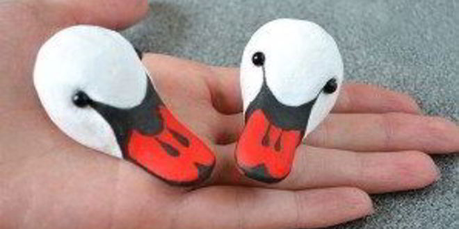 Рецепт лебедей из конфет