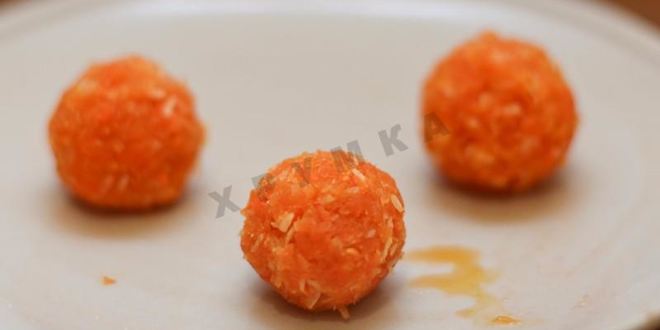 Рецепт морковных рафаэлло