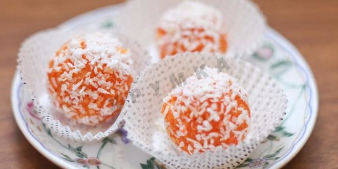 Рецепт морковных рафаэлло