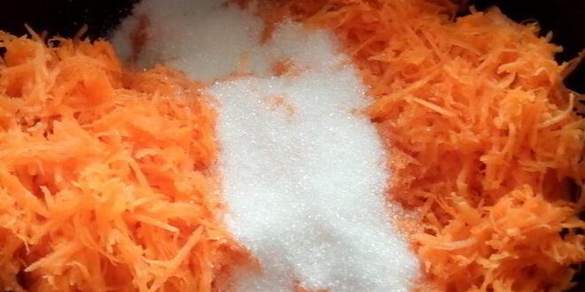 Рецепт мягких морковных конфет