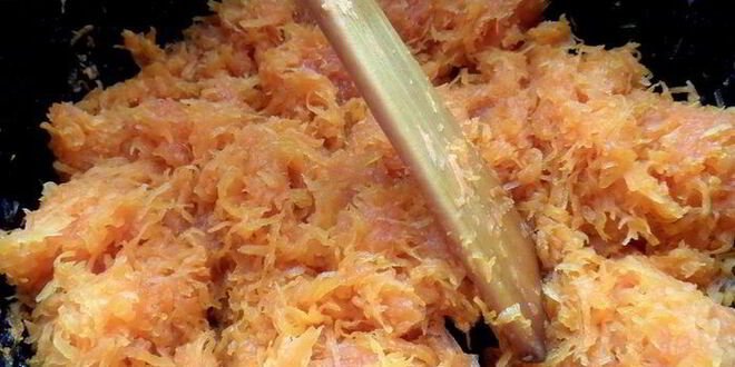 Рецепт мягких морковных конфет