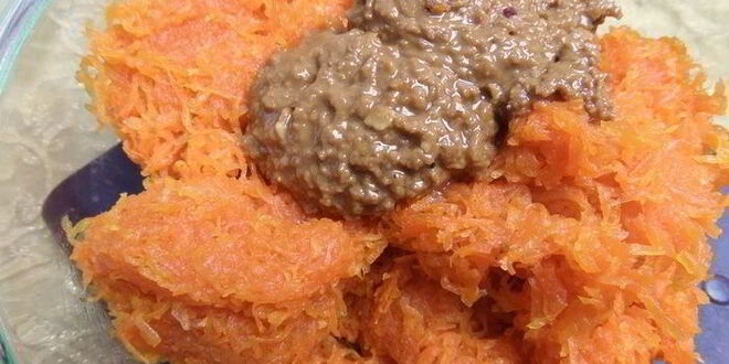 Рецепт мягких морковных конфет