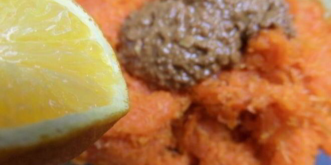 Рецепт мягких морковных конфет