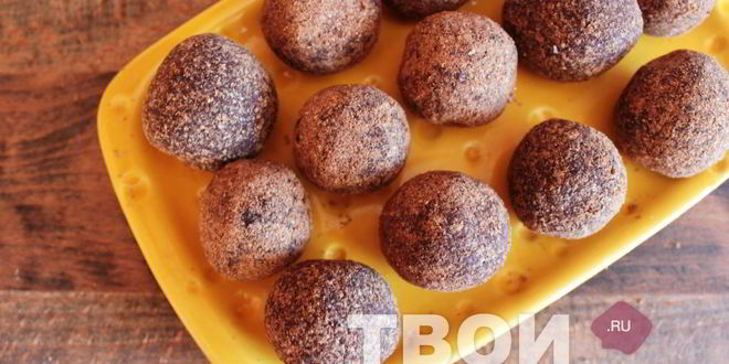 Рецепт полезных конфет