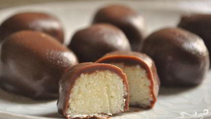 Рецепт Шоколадна-кокосовых конфеты