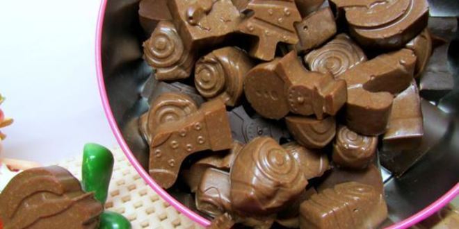 Рецепт шоколадна-желейных конфетки