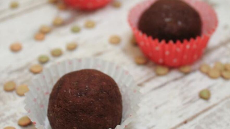 Рецепт шоколадных конфет из чечевицы