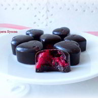 Рецепт Шоколадных конфет с малиной