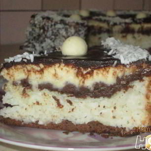 Рецепт Торта-конфеты Баунти