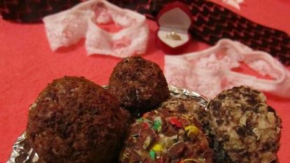 Рецепт Творожных конфет Страсть