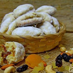 Рецепт Творожных штолленовых конфет