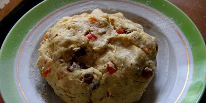 Рецепт творожных штолленовых конфет