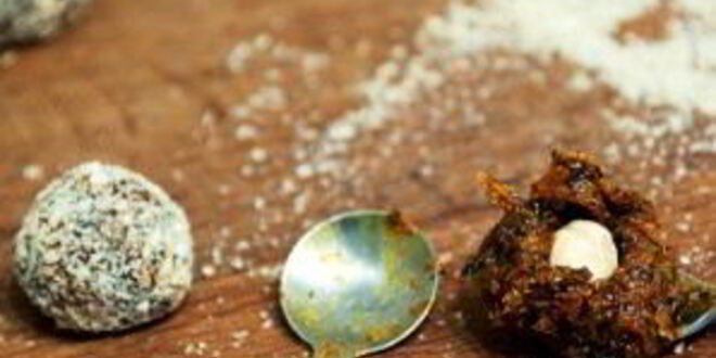 Рецепт вегетарианских конфет из сухофруктов