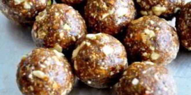 Рецепт вегетарианских конфет из сухофруктов