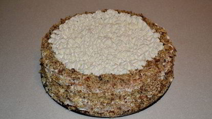 Рецепт Бисквита со сливочным кремом