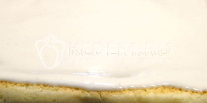 Рецепт бисквитного рулета с кремом зимнее полено