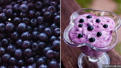 Рецепт Черничного крема