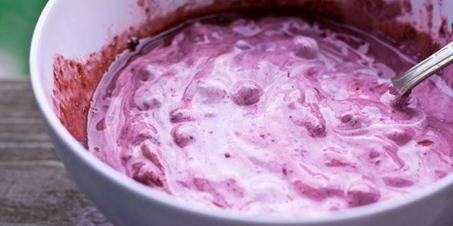 Рецепт черничного крема