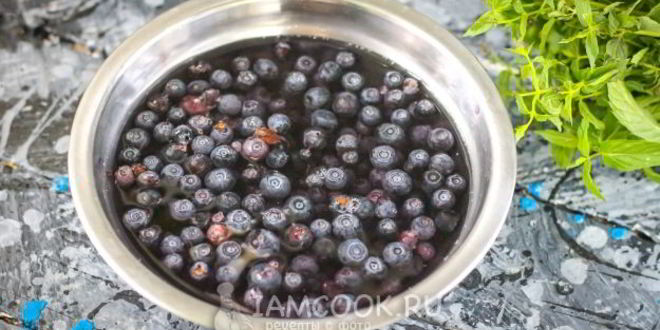 Рецепт черничного курда