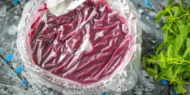 Рецепт черничного курда