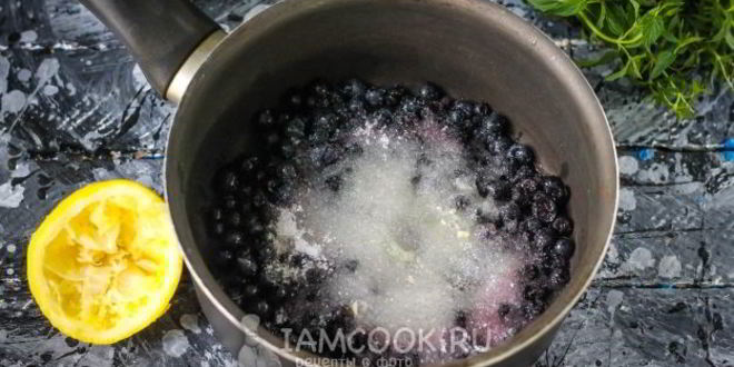 Рецепт черничного курда