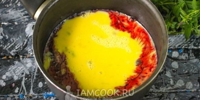 Рецепт черничного курда