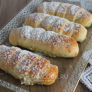 Рецепт Французских булочек Крем де-паризьен