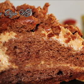 Рецепт Кабачкового бисквита с кремом