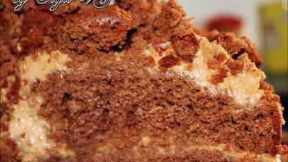 Рецепт Кабачкового бисквита с кремом