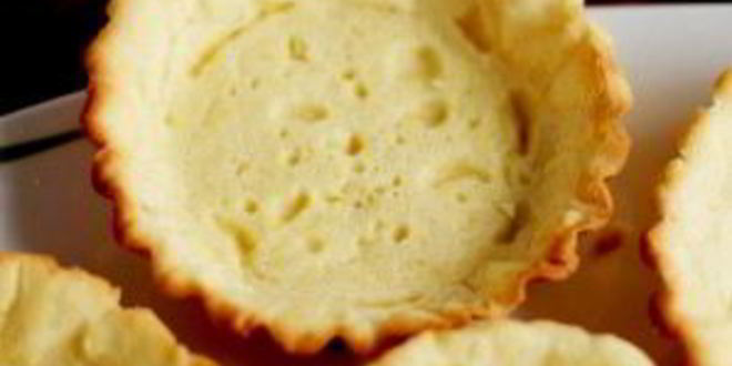 Рецепт корзинок с белковым кремом