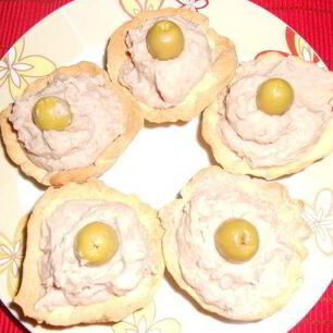 Рецепт Корзиночек с кремом из фасоли