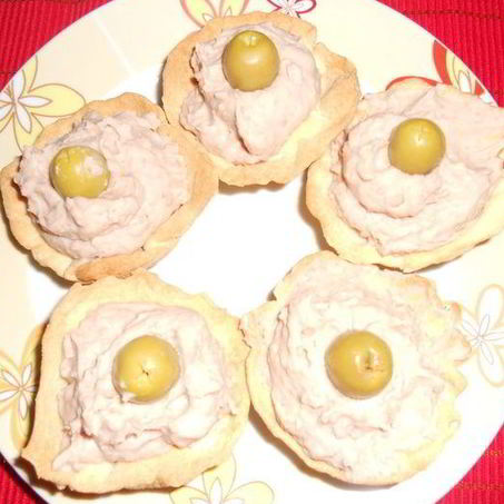 Рецепт Корзиночек с кремом из фасоли