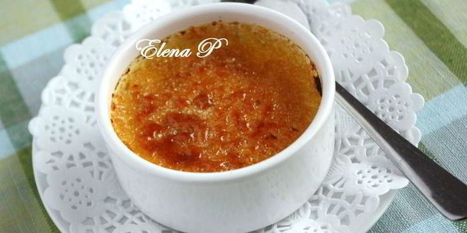 Рецепт крем-брюле с медом и розмарином