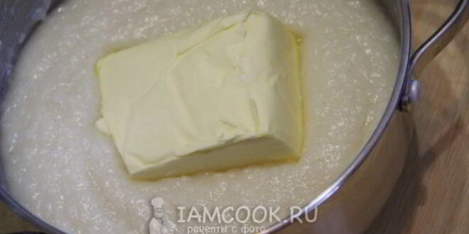 Рецепт крема из манки для торта