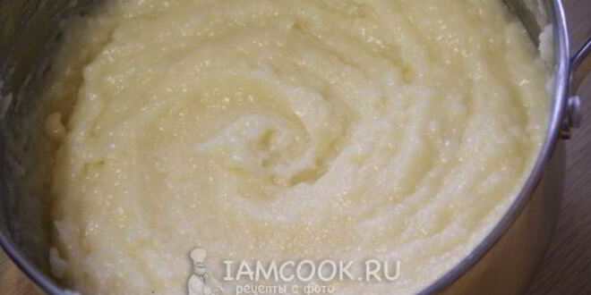 Рецепт крема из манки для торта