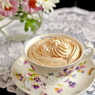 Рецепт Крема из вареной сгущенки и сливок