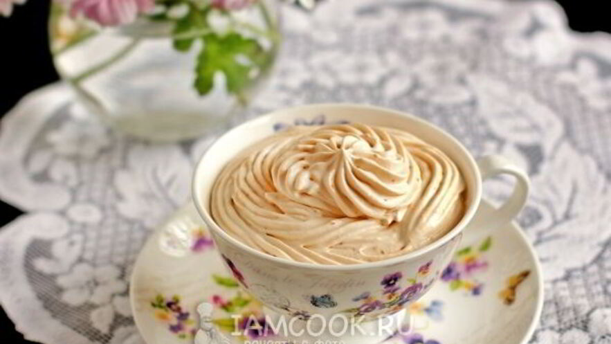 Рецепт крема из вареной сгущенки и сливок