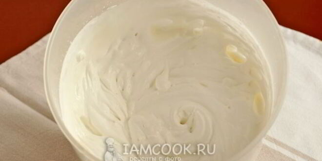Рецепт крема из вареной сгущенки и сливок