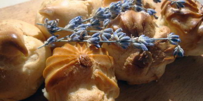 Рецепт лавандового заварного крема