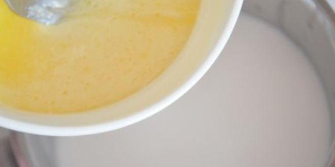 Рецепт нежнейшего кокосового крема с бананом и изюмом