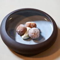 Рецепт Пончиков с ванильным кремом