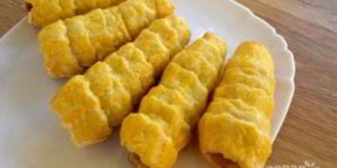 Рецепт рожек с шоколадным кремом