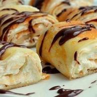 Рецепт Рулетиков из блинов с нежным кремом
