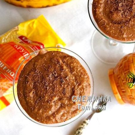 Рецепт Шоколадного крема из пшена