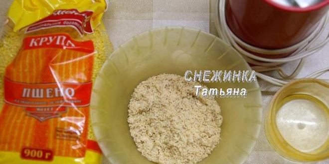 Рецепт шоколадного крема из пшена