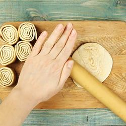 Рецепт Слоеных корзинок с кремом и карамелью